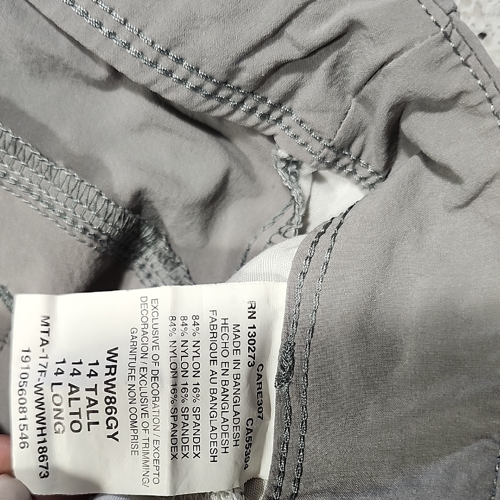 Women's Gray Riding Pants - Picture 2 of 3